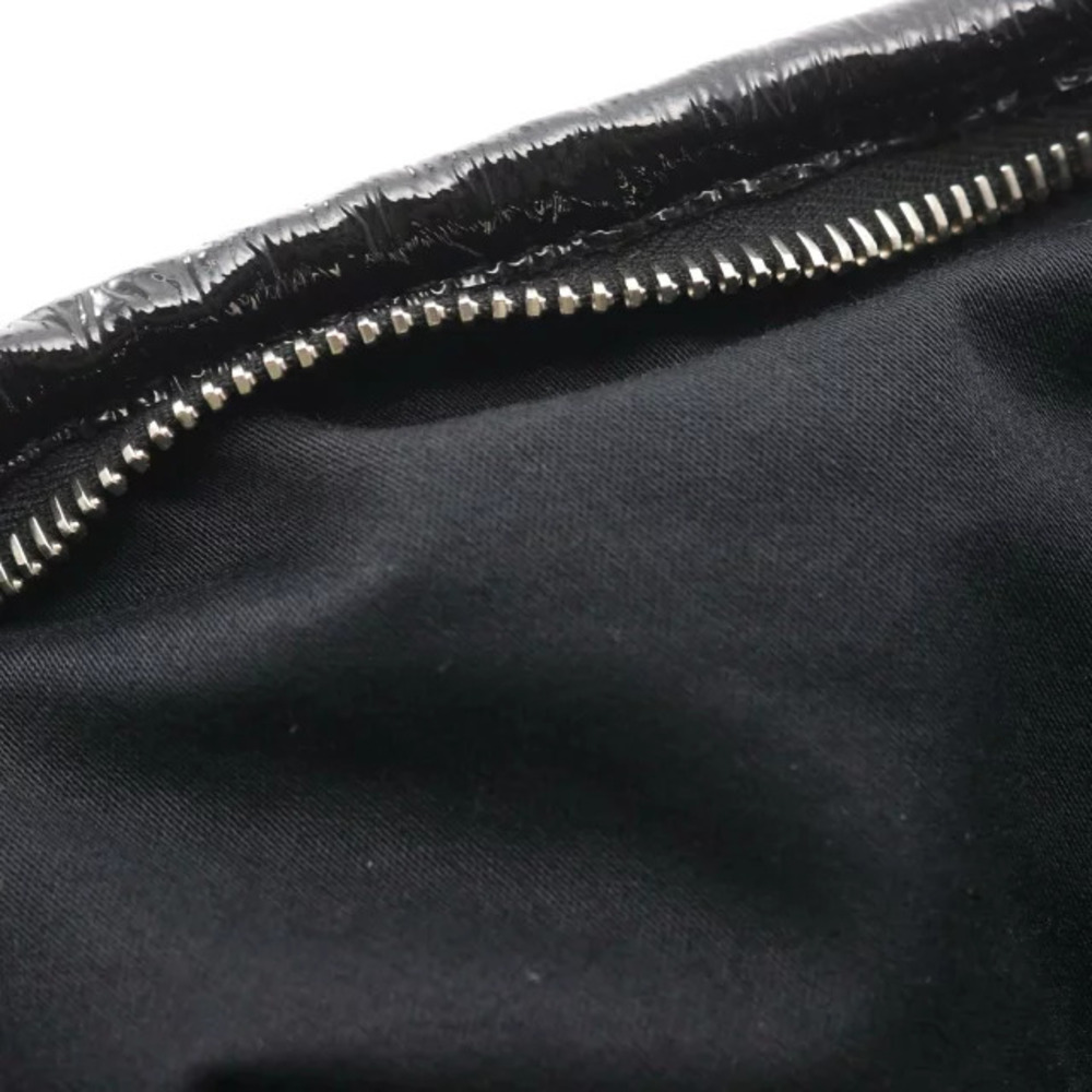 Miu MIu Quilted Handbag Patent Vernis Leather Black - Picture 9 of 9
